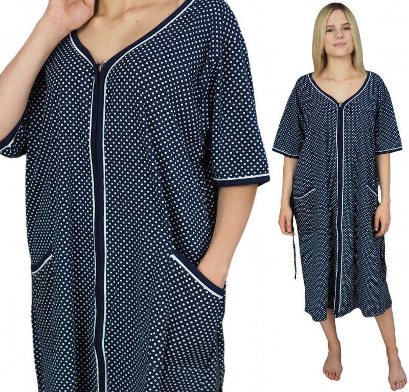 Podomka Szlafrok 6XL zamek FAJNA wygodna PLUS SIZE