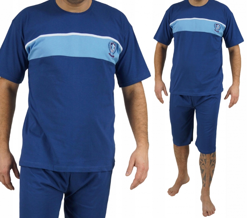 Piżama Męska XL lato WIOSNA spodenki dla TATY r XL