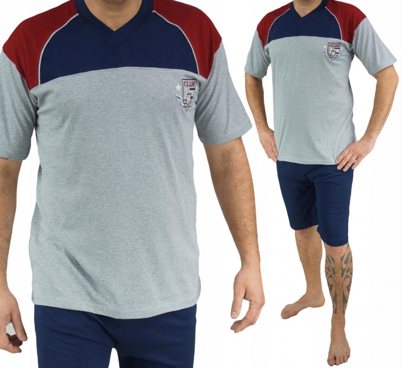 Piżama Męska XL LATO wiosna spodenki dla TATY r XL